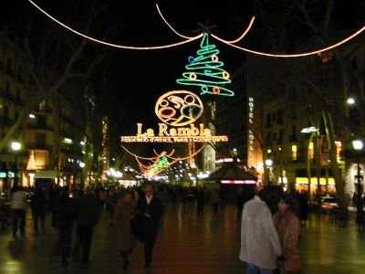 La Rambla en Barcelona