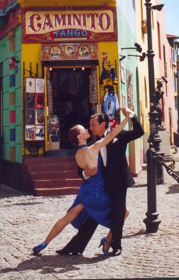 Caminito en La Boca (Argentina)