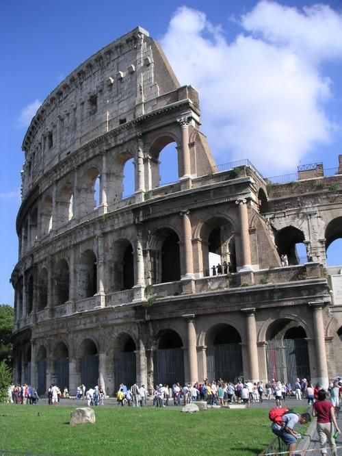 Coliseo Romano en Italia