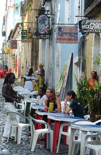En las calles de Salvador de Bahia se vive la cultura y el folklore de la sociedad
