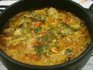 Moqueca es uno de los platos típicos de Salvador de Bahia