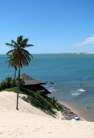 Playa de Genipabu en Rio Grando do Norte