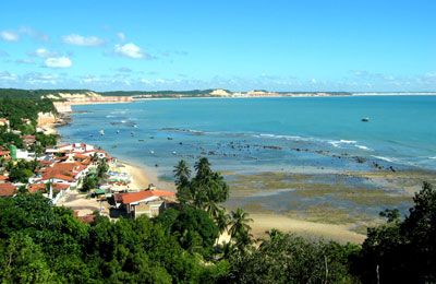 Playa del centro de Pipa - Playa central