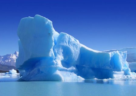 Glaciar Upsala en el Parque Nacional Los Glaciares