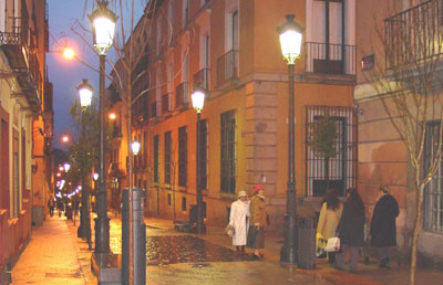 Barrio Las Letras en Madrid