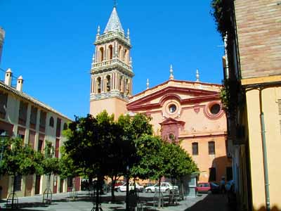 Iglesia Santa Ana en el barrio de Triana