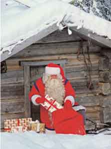 Papá Noel en Finlandia