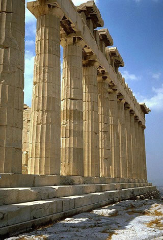 El Partenón en Atenas