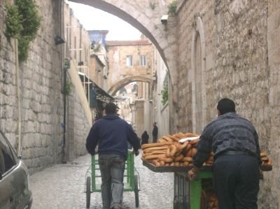 Calles de la Ciudad Vieja de Jerusalen