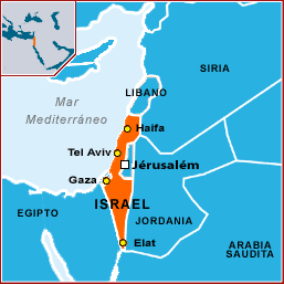 Mapa de Israel