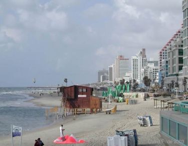 Playa en Tel Aviv Israel