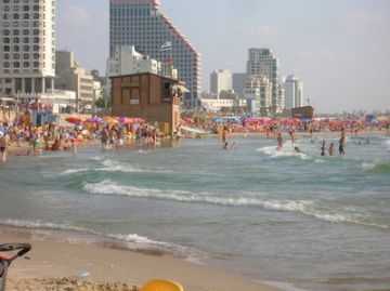 Playa en Tel Aviv