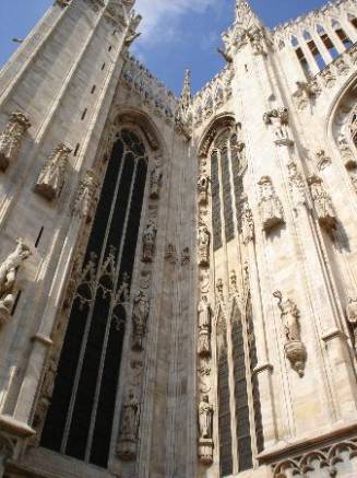 La Catedral del Milán o Duomo.