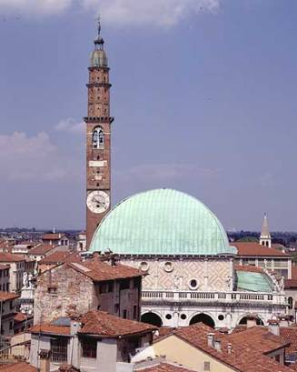 Palazzo della Ragione en la ciudad de Bergamo.