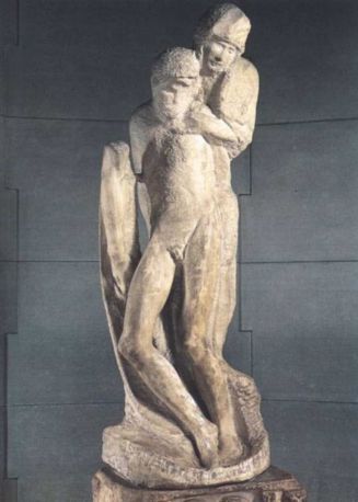La famosa Pieta Rondanini de Michelangelo se encuentra en el Museo del Castilo Sforza.