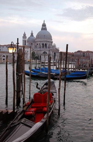 Gondolas en Venecia