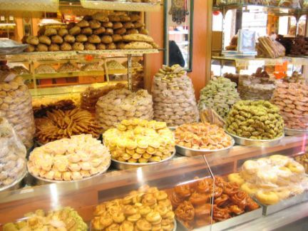 Venecia también es famosa por su "patisserie": tortas, helados y masas dulces.