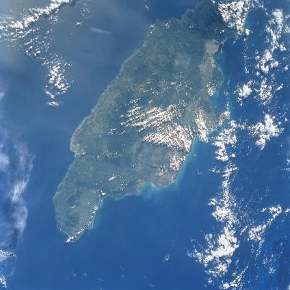 Mapa Satelital de Jamaica