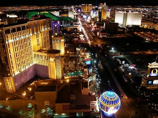 Vista Panorámica de Las Vegas desde la Torre Eiffel