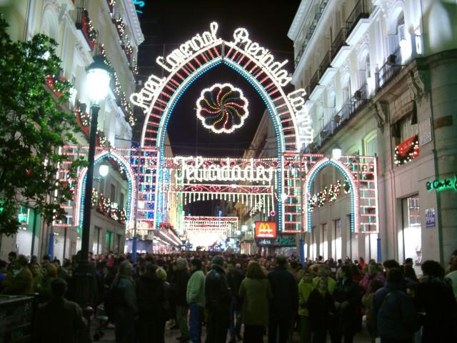 Entrada a Preciados en Madrid