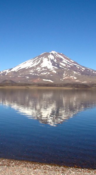 Laguna del Diamante y Volcán Maipo San Carlos