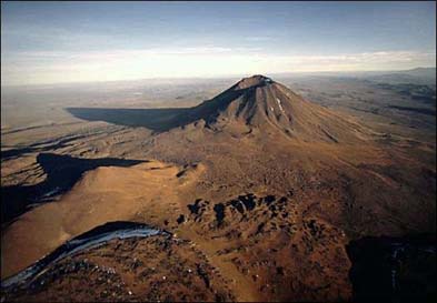 Imagen panorámica de La Payunia