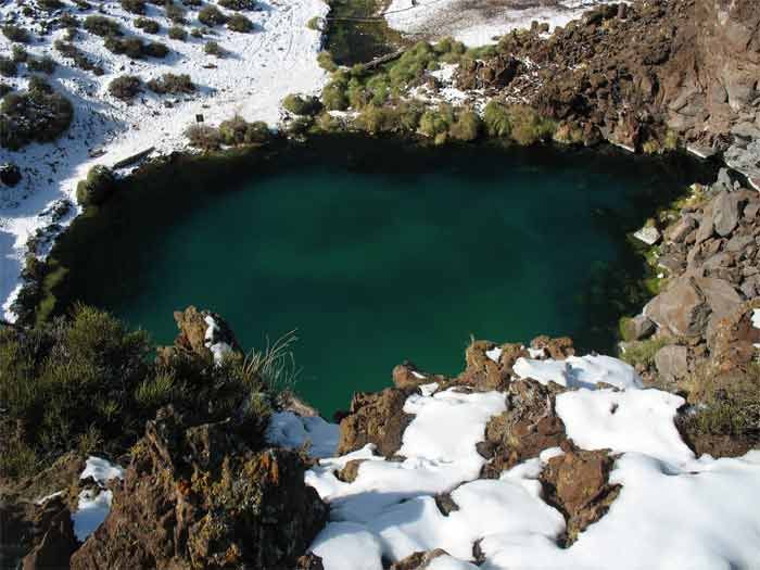 Laguna Niña Encantada en Los Molles