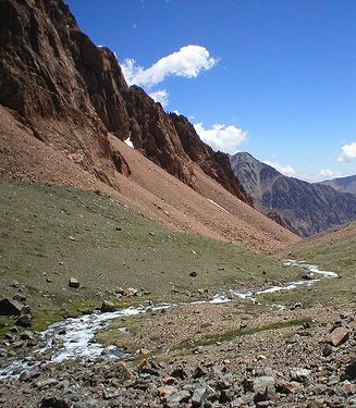 Quebrada Cajón de Arenales Manzano Histórico Tunuyán