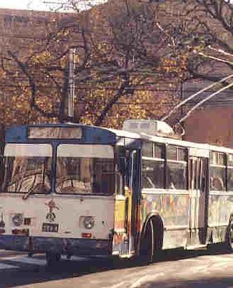 El servicio de trolebus en Mendoza alcanza a las ciudades de Godoy Cruz, Guaymallen y Las Heras