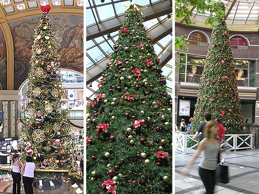 Árboles de Navidad en Buenos Aires