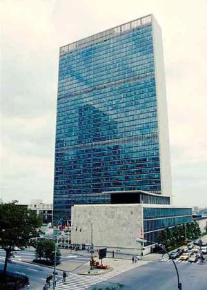 Edificio de la Organizacion de las Naciones Unidas (ONU)