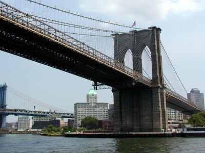 Puente de Brooklyn en Nueva York