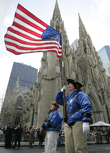 Marcha por San Patricio en Nueva York