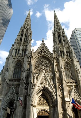 St. Patrick´s Cathedral. La mayor catedral católica de Estados Unidos es un magnífico edificio neogótico.