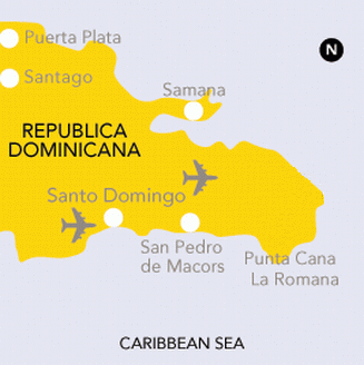 Mapa de Punta Cana