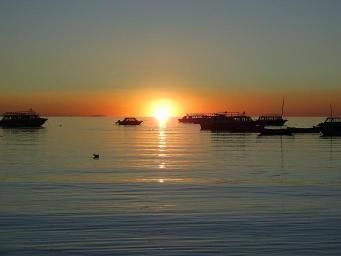 Atardecer en Copacabana