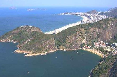 Vista Panorámica de Rio de Janeiro, Brasil