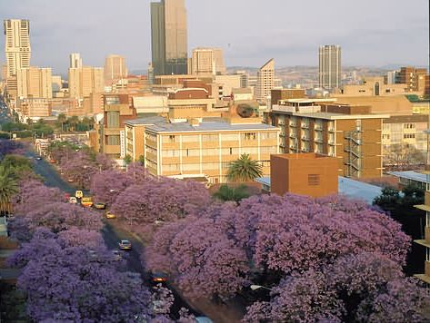 Calles de Pretoria, Sudáfrica