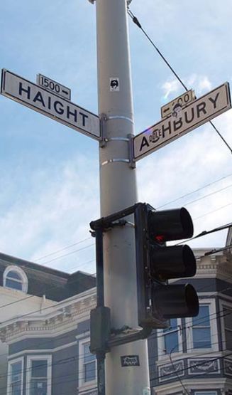 Barrio Haight-Ashbury district de San Francisco
