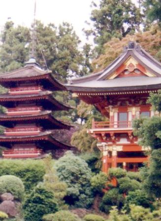 Jardín Japonés dentro del Parque Nacional Golden Gate