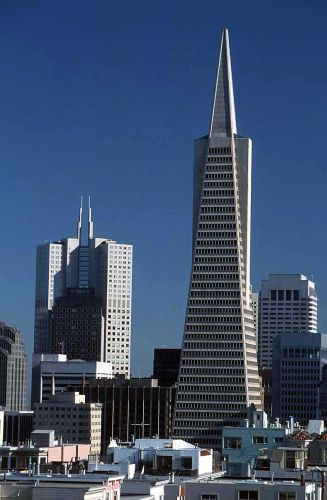 La Transamerica Pyramid es uno de los edificios más llamativos de San Francisco y del Financial District