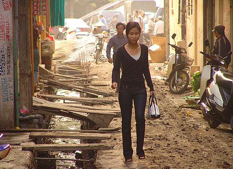 Calles de Hanoi, Vietnam