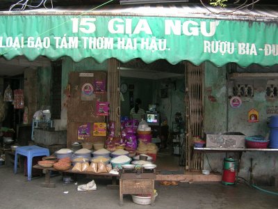 Tiendas en Hanoi, Vietnam