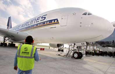 El Avion Más Grande del Mundo se estrena con Singapore Airlines