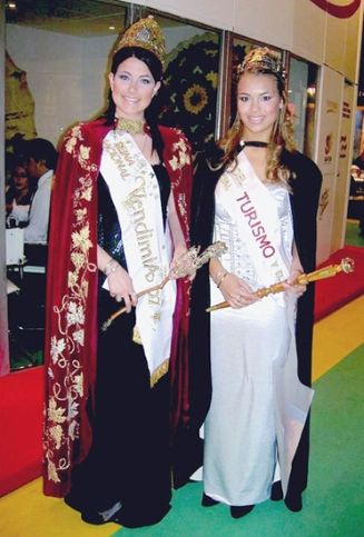 Todos los años se elije a la reina nacional de la vendimia