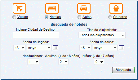 Haz clic aqu&iacute; y reserva online hoteles vuelos paquetes autos con ofertas &uacute;nicas