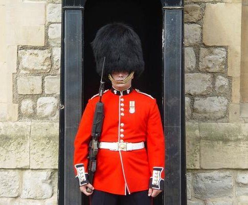 Cambio de Guardia Real en Londres