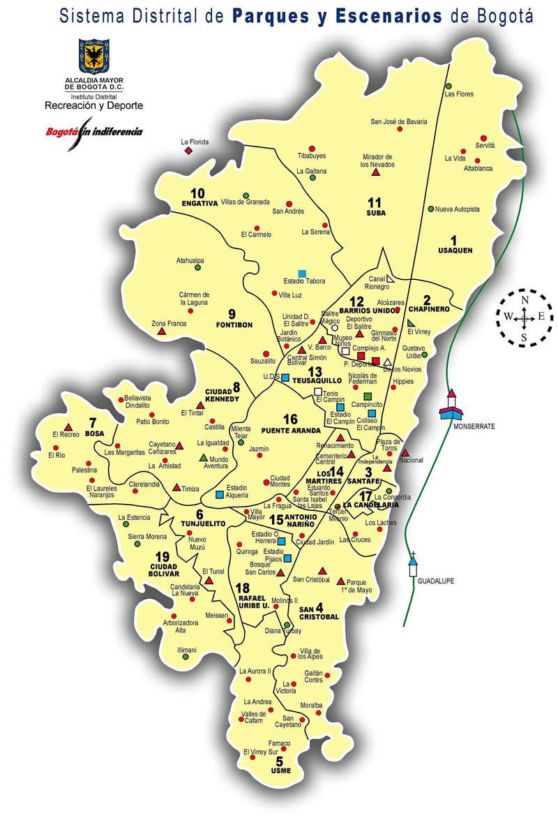 Mapa de Ruta Bogotá