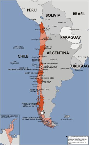 Mapa de Chile