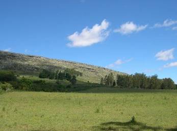 Paisaje de la ciudad de Balcarce.